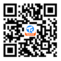 Talk915 iPhone app download QR code